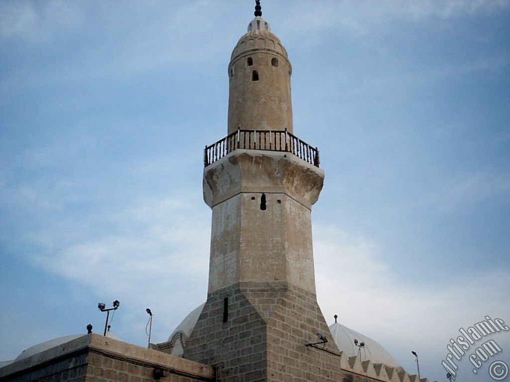The Mosque of Gamama (cloud) made by Ottoman, nearby the Prophet Muhammad`s (saaw) Mosque in Madina city of Saudi Arabia.
